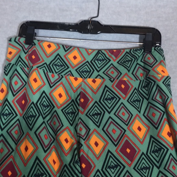 LULAROE Aztec Design Fun Cheerful Buttery Soft Comfy Stretch Leisure Leggings - Picture 3 of 11